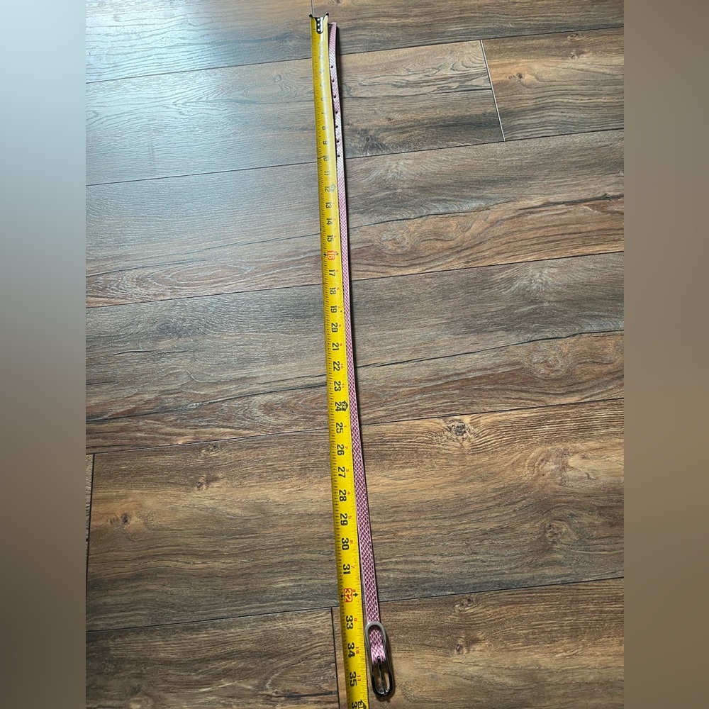 WHBM pink skinny belt - Picture 3 of 5